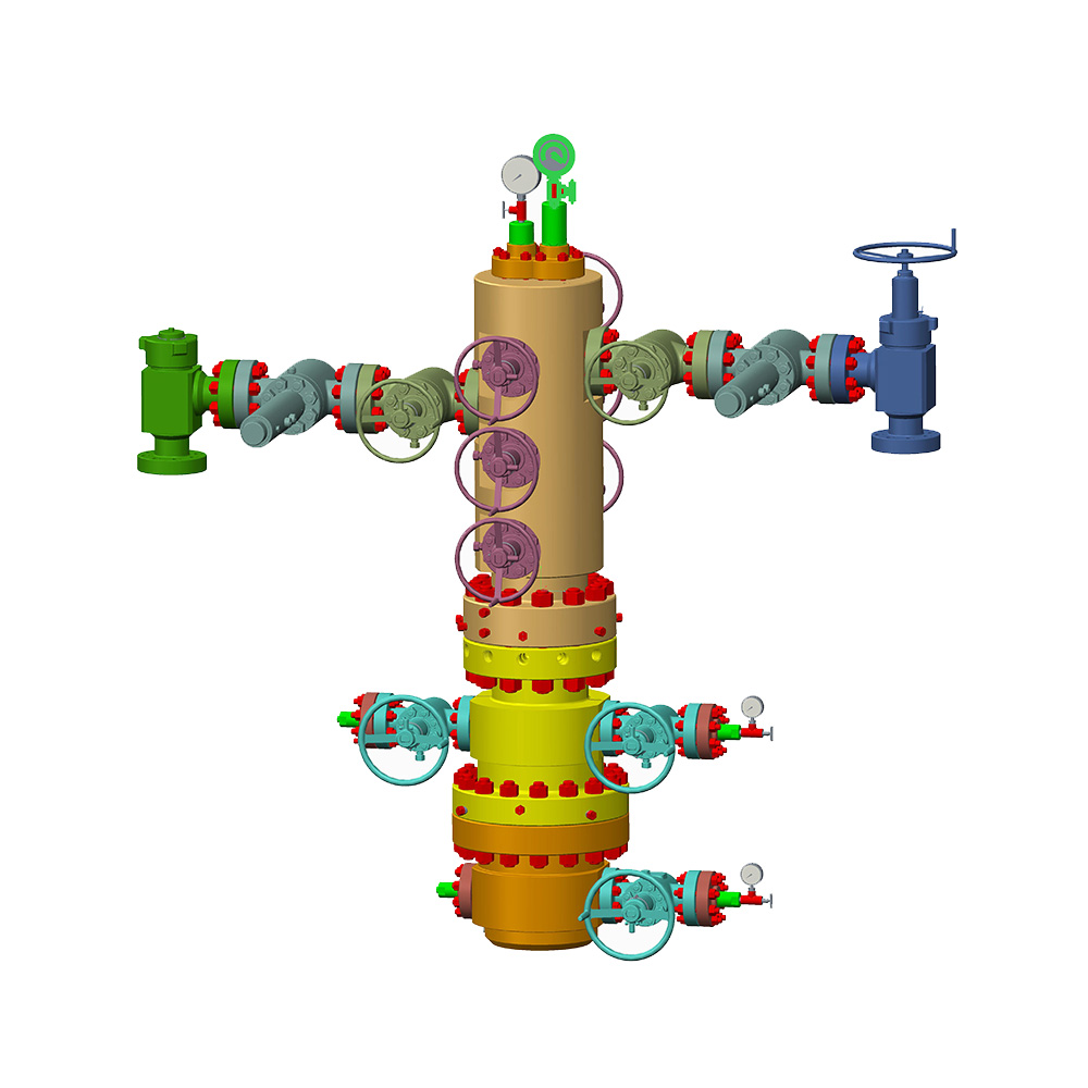 Božićno drvce za dvostruke cijevi